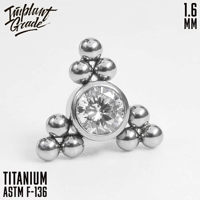 Накрутка Three Fold Bead 1.6 мм
