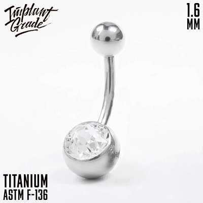 Банан Classic 1 Gem 1.6 мм (14 G)