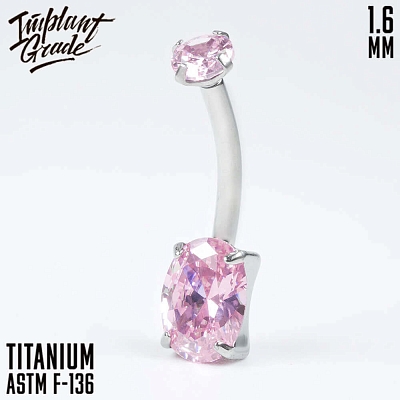 Банан Stone Pink 1.6 мм (14G)