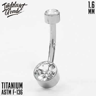 Банан Crystal Dot 1.6 мм(14 G)