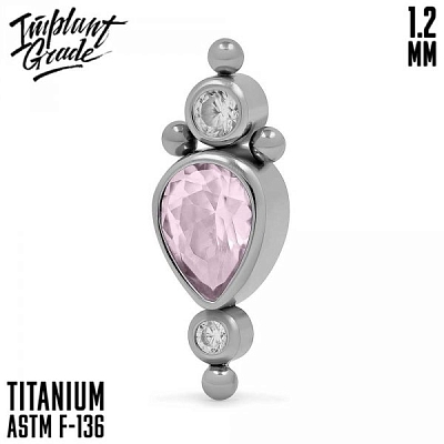 Накрутка-кластер Royal Pink 1.2 мм