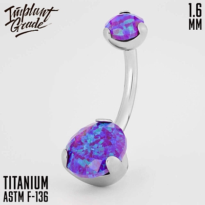 Банан Opal 52 Diamond cut 1.6 мм (14G)
