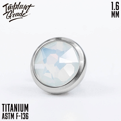Накрутка White Opal 1.6 мм