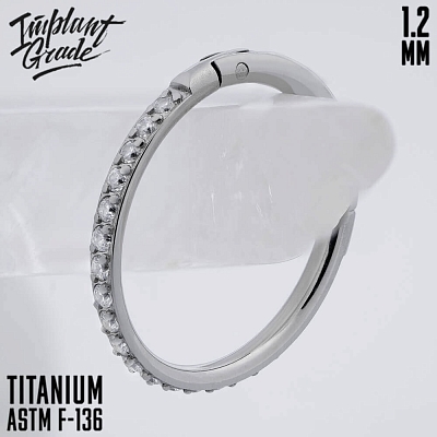 Кольцо-кликер Twilight 1.2 мм (16 G)