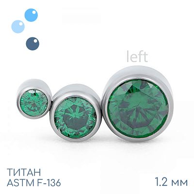 Накрутка-кластер Comet Green 1.2 мм
