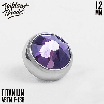 Накрутка Amethyst 1.2 мм